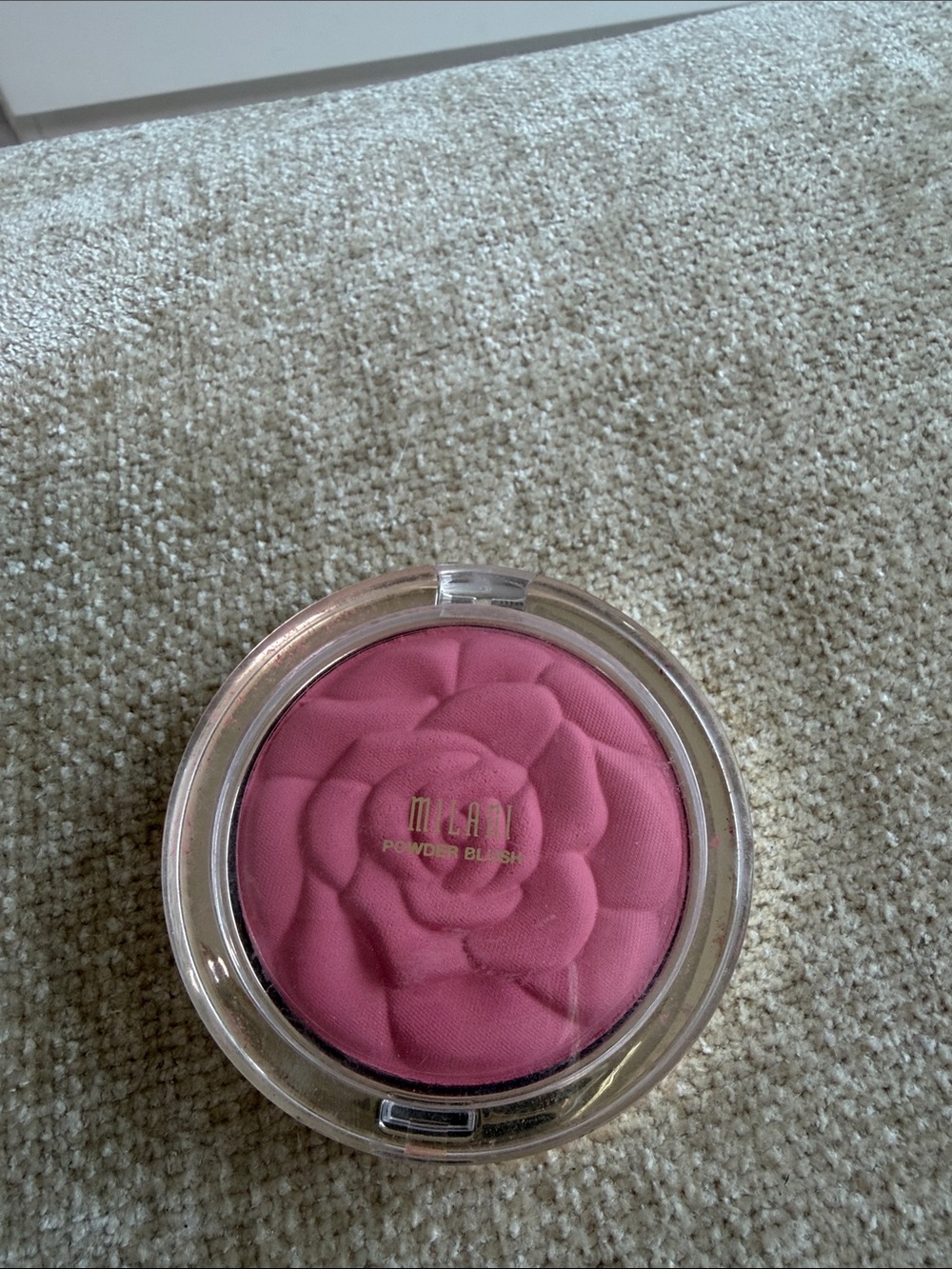 NEW!! Milani Powder Blush - Rose Pink Floral Pressed Blush